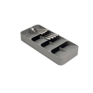 large compact cutlery organiser grey Drawer Store Joseph Joseph