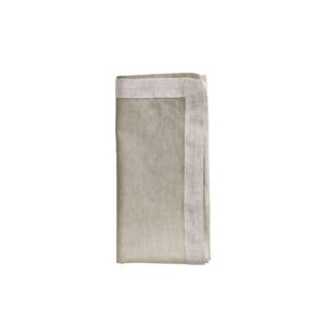 Napkin 53x53 cm gray/silver Kim Seybert