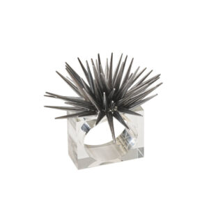 Astrid Napkin ring gunmetal Kim Seybert