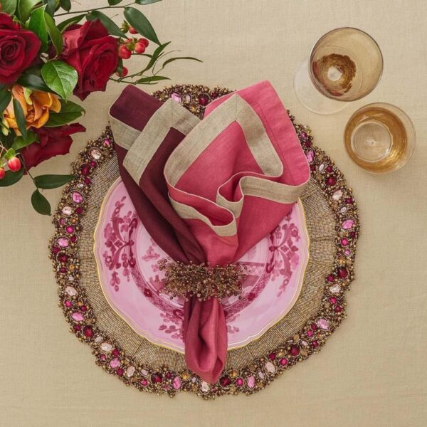 Napkin ring 14x10x4 cm multi Kim Seybert - Image 3