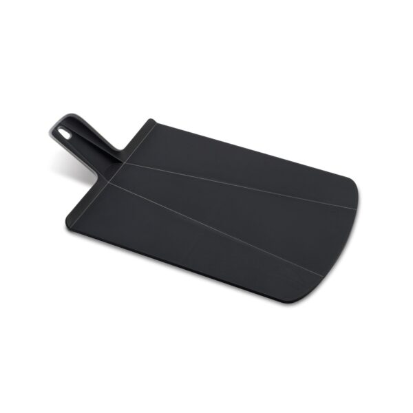 Folding chopping board small black Chop2Pot Joseph Joseph
