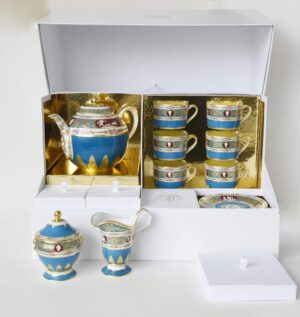 BERNARDAUD CATHERINE TEA GIFT CASE