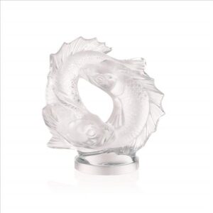 Double Fish Sculpture Lalique