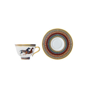 Cheval d’Orient tea cup and saucer № 1 Hermès