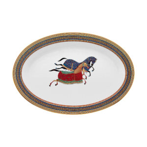 Cheval d’Orient vegetable dish Hermès