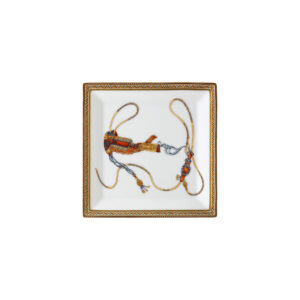 Cheval d’Orient square plate № 3 Hermès