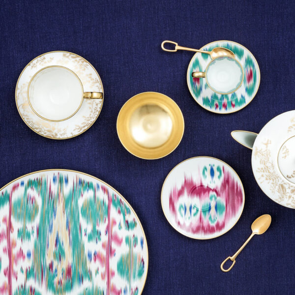 Voyage en Ikat large salad bowl Hermès - Image 2