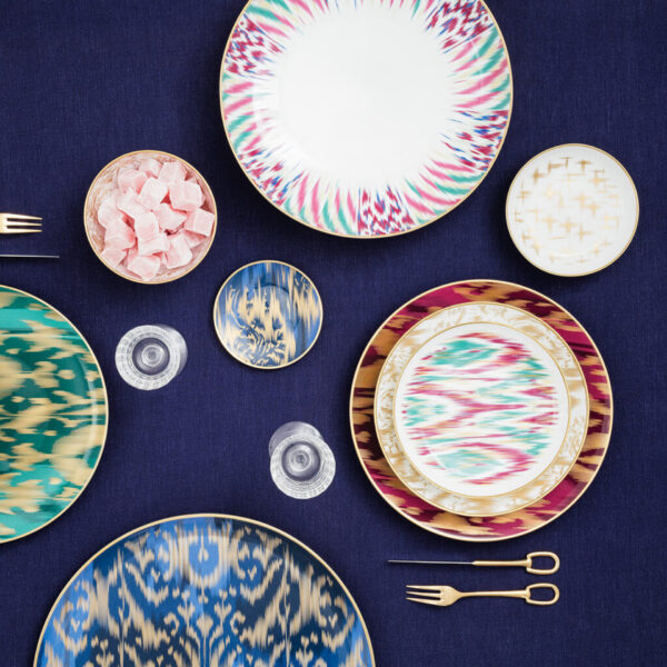 Voyage en Ikat large salad bowl Hermès - Image 3
