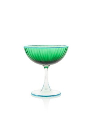 Striped Champagne Glass X2 Aquazzura