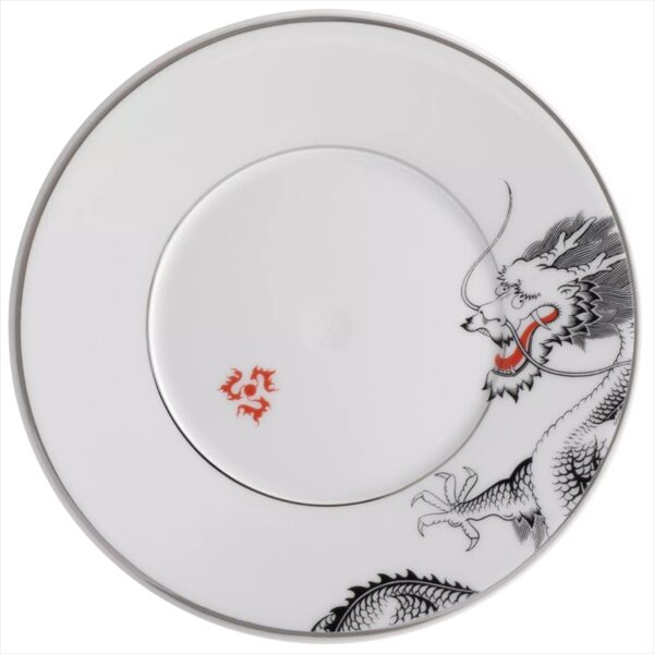 Bread- and Butter Plate, Shape Vitruv, lucky Dragon, Ø 18 cm Meissen