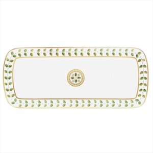 Constance Rectangular Cake Platter 39.5 cm Bernardaud