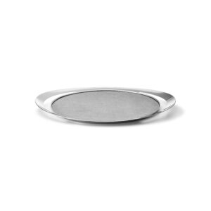 Cobra Serving Tray Stainless Steel  Fabric Inlay Georg Jensen