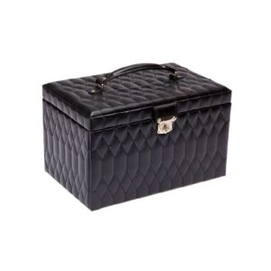 Caroline Extra Large Jewelry Case - Black Wolf 1834