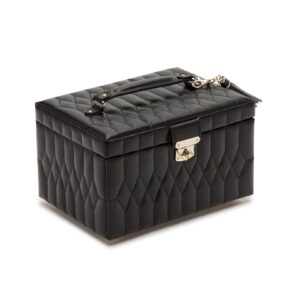Caroline Large Jewelry Case - Black Wolf 1834