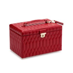 Caroline Large Jewelry Case - Red Wolf 1834