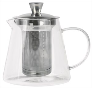 1.2 L Oolong Glass Teapot - Unscrewable Thread Cristel